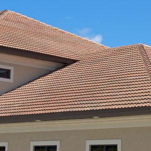 New clay tile roof installation services by Davis Roofing of Southwest Florida