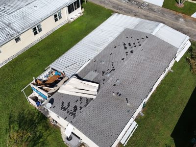 Mobile Home Storm Damage Roof Repair